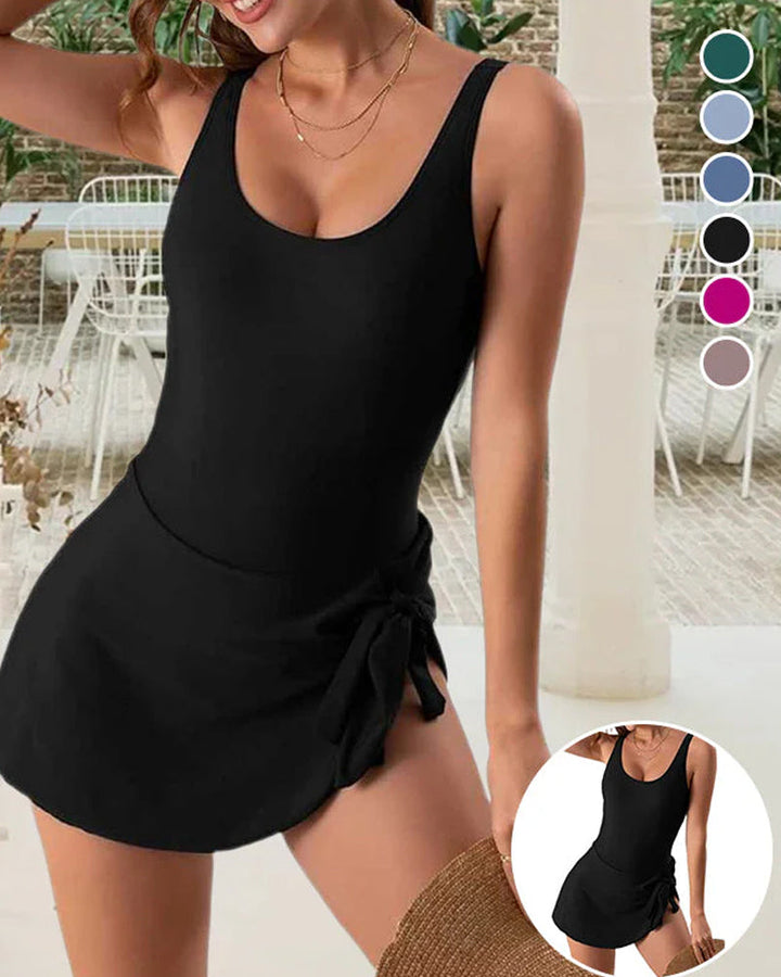 Slim Fit One-Piece Swimsuit for Women