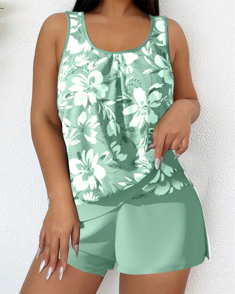 Tankini is available in casual styles and prints