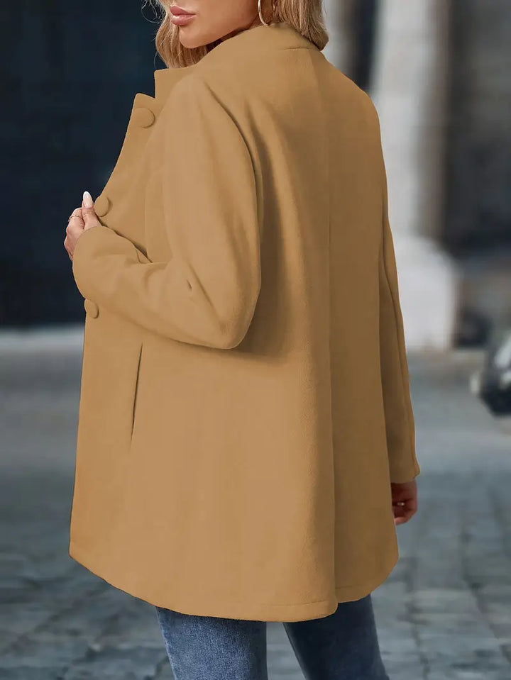 Maria | Refined Open-Front Tailored Coat