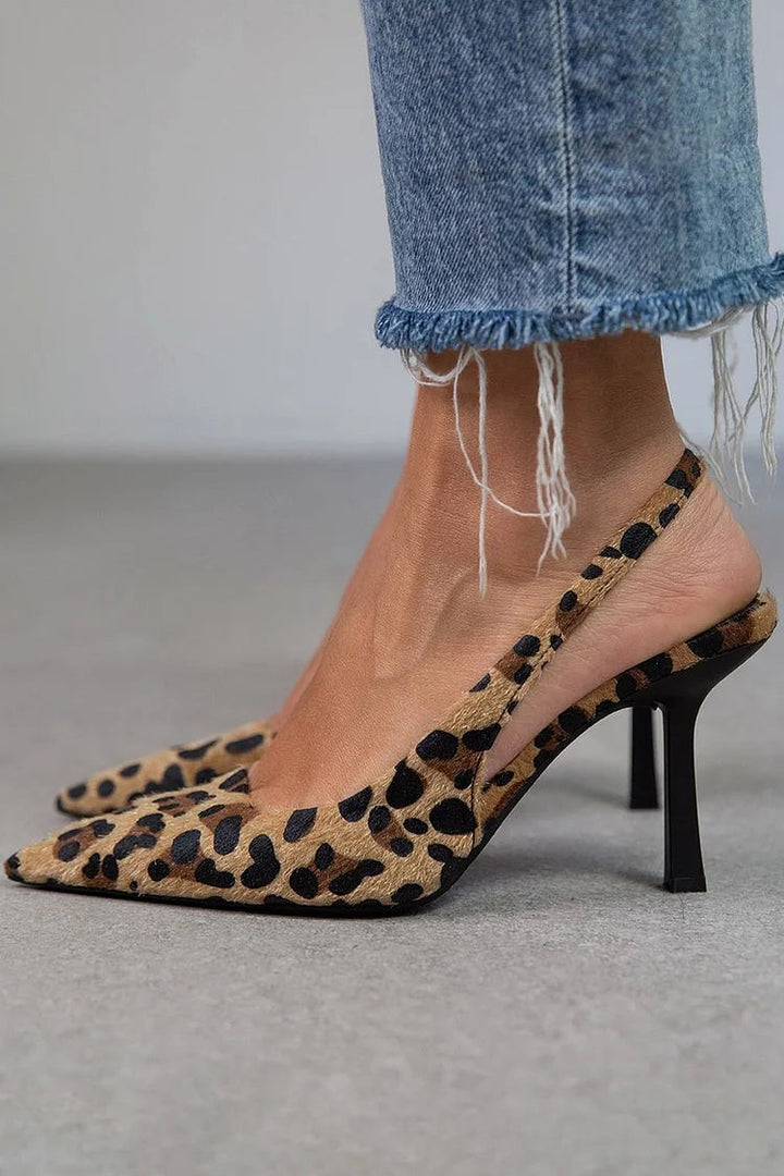 Avery™ | Leopard D’Orsay Heels