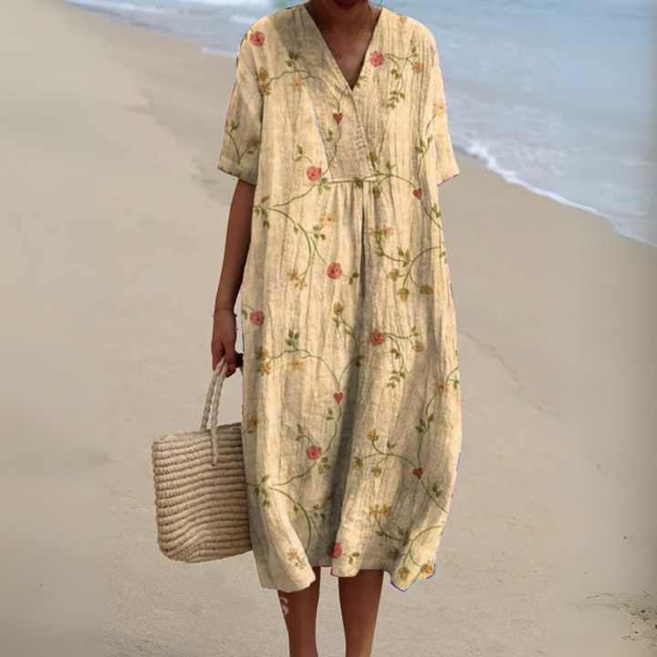 Audrey - Elegant Floral Dress