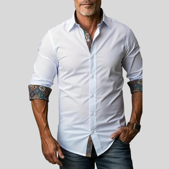 Teodoro | Long Sleeve Button-Up Shirt