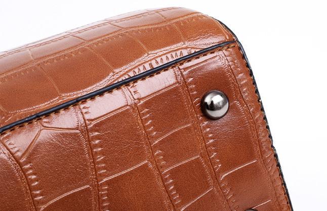 Palmer - 4-Piece Crocodile Pattern Handbag