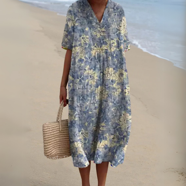 Audrey - Elegant Floral Dress