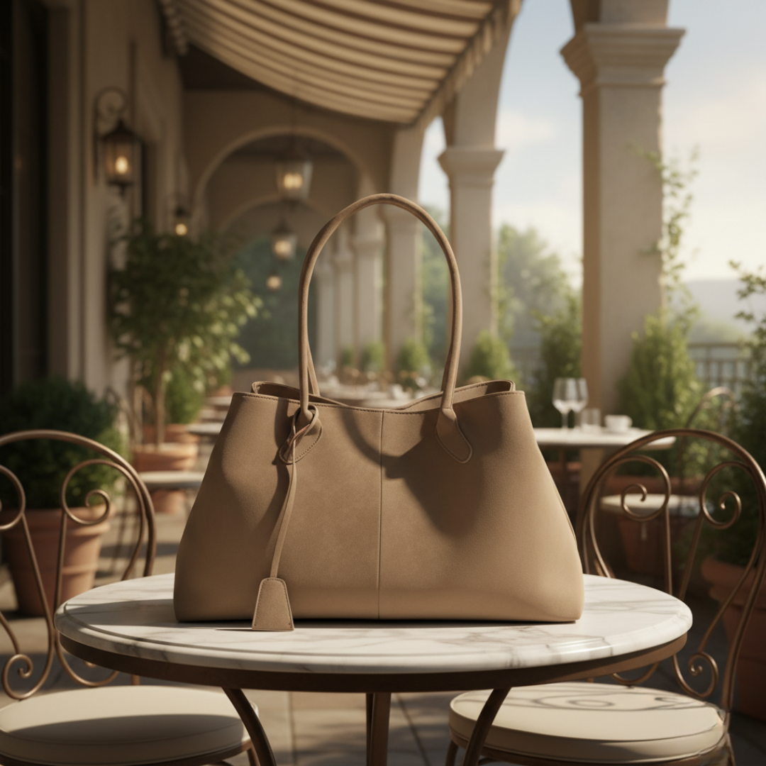 Umaiza | Faux Suede Crossbody Bag