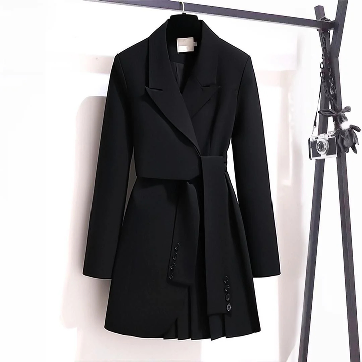 Kaliryn | Elegant Belted Coat