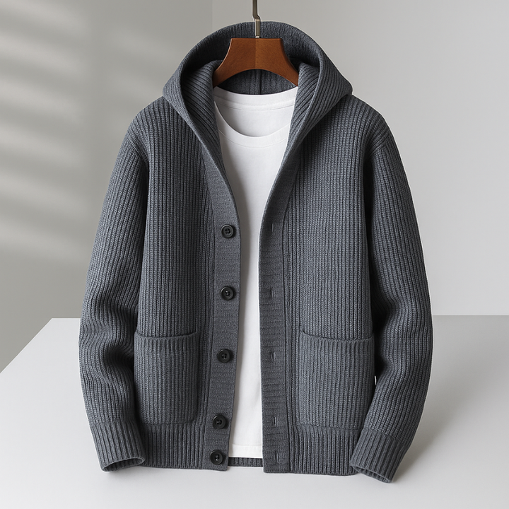 Alarvian | Casual and Stylish Hooded Cardigan