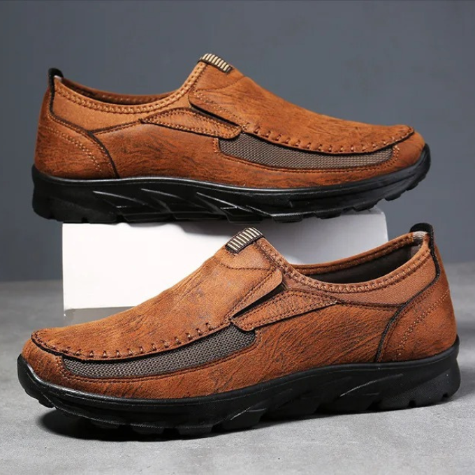Steadbrook | Rugged Orthopedic Comfort Slip-On Loafers