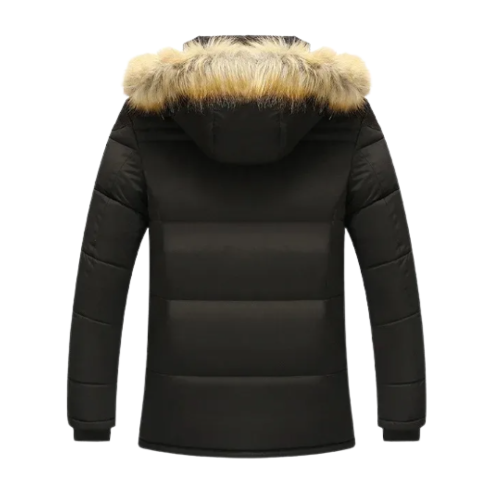 Adrien™ | Elegant Winter Jacket in Quilted Fleece