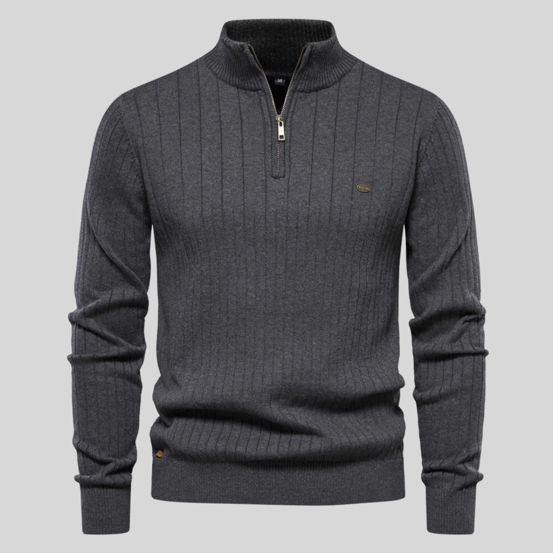 Zyric | Zip-Up Jumper