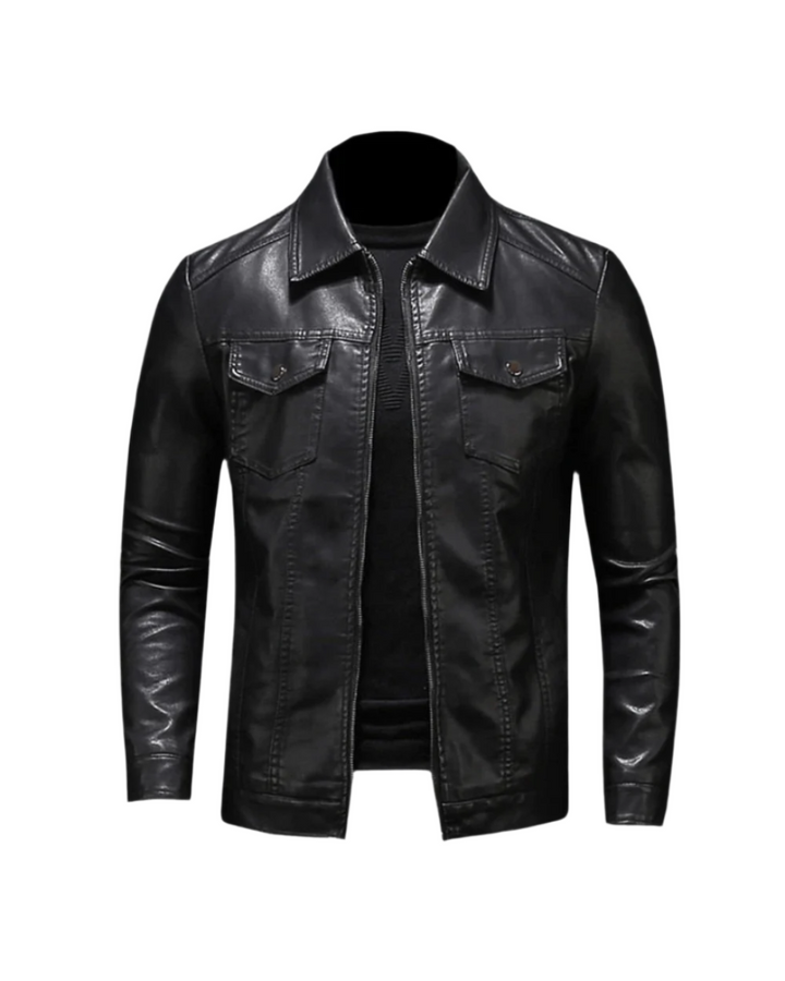 Alessandro™ | Classic Leather Jacket for Men