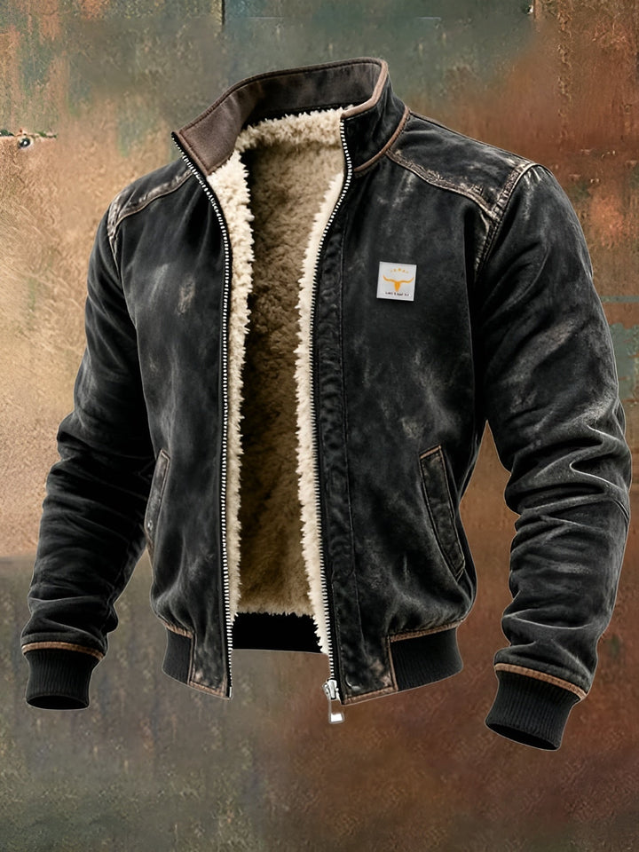 LEVANTAVERSAILLES | THERMAL LEATHER JACKET