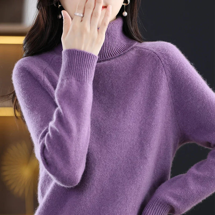 Alice | Sweater with High Collar