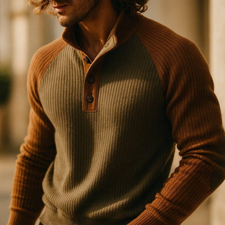 Adam | Refined Ribbed Knit Sweater