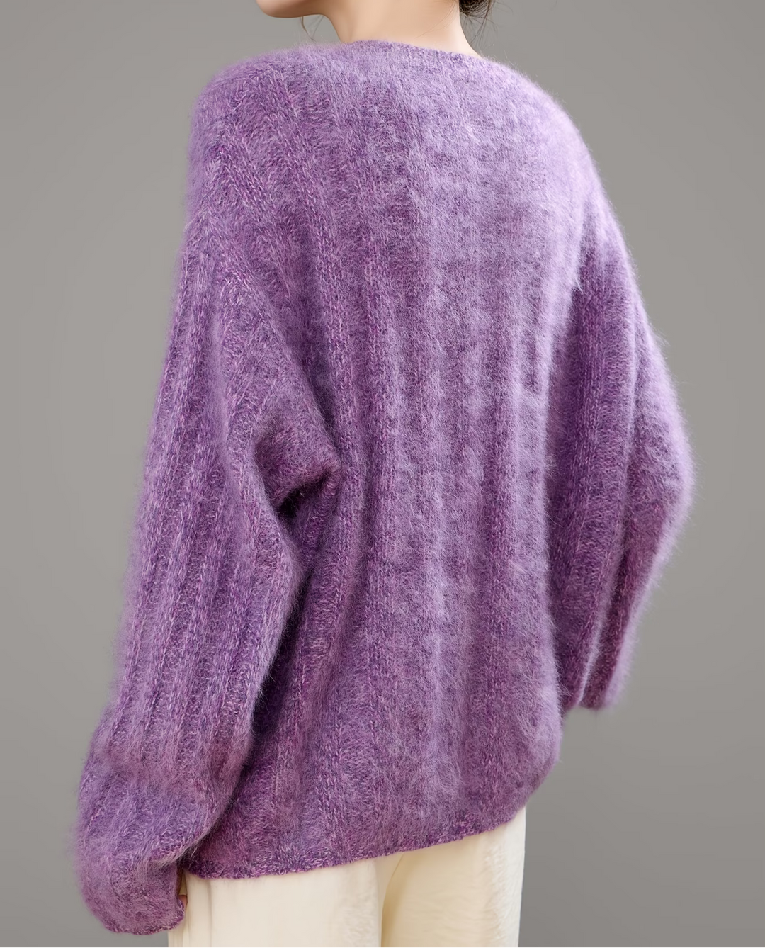 Sophie | Brushed V-Neck Sweater