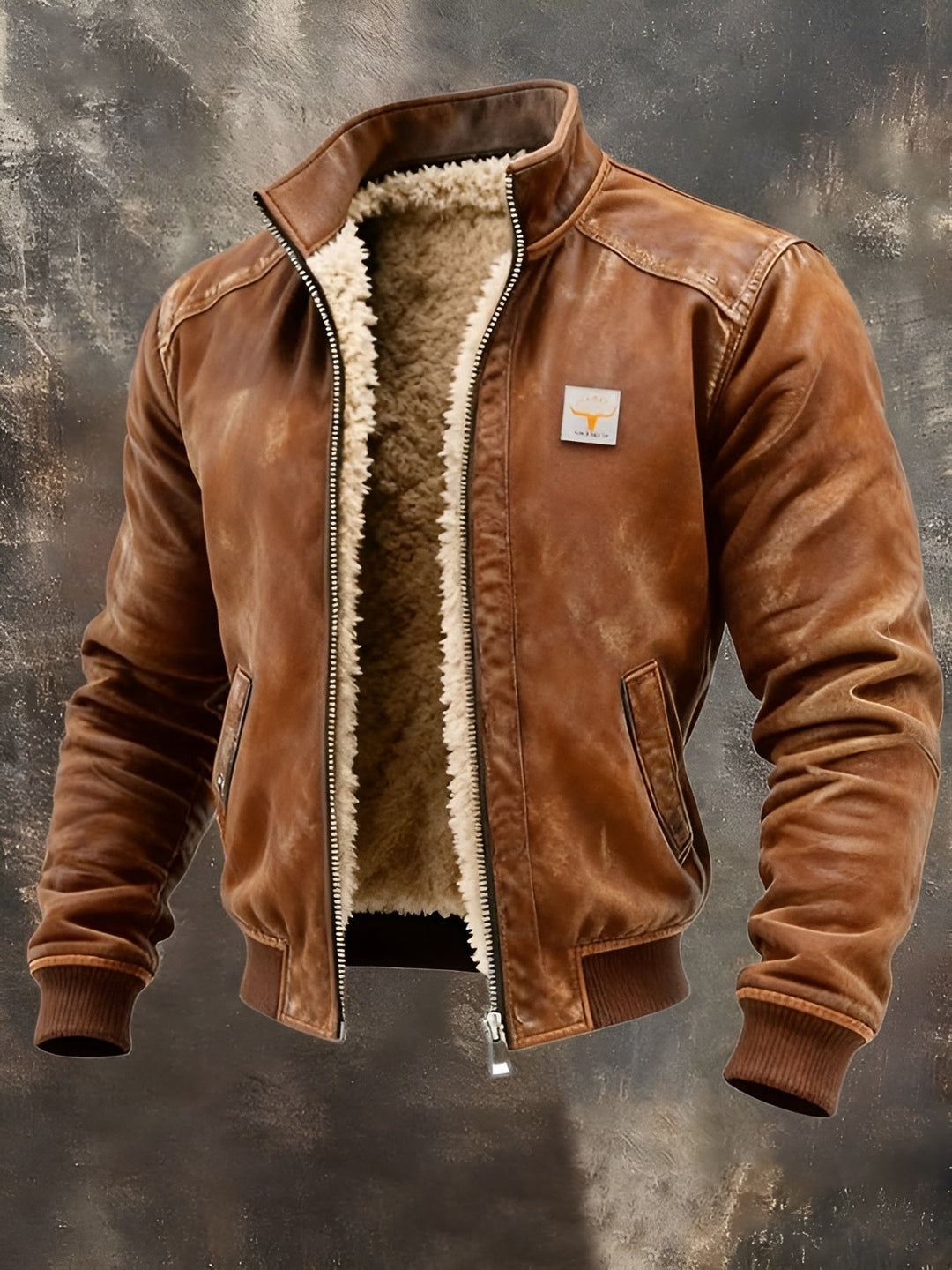 LEVANTAVERSAILLES | THERMAL LEATHER JACKET