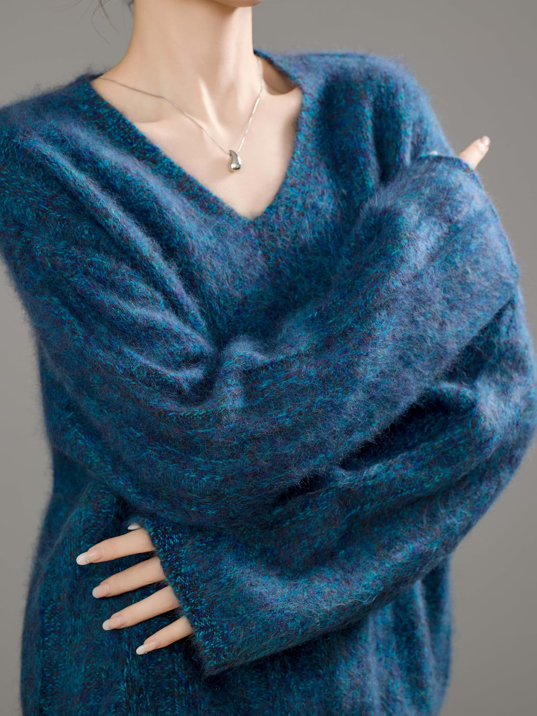 Sophie | Brushed V-Neck Sweater