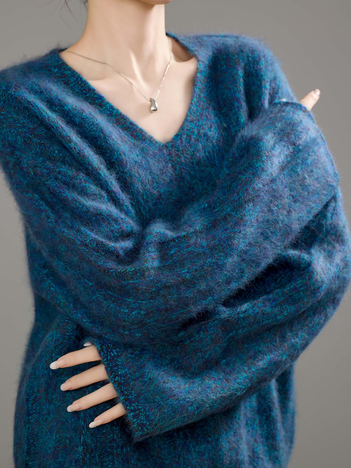 Sophie | Brushed V-Neck Sweater