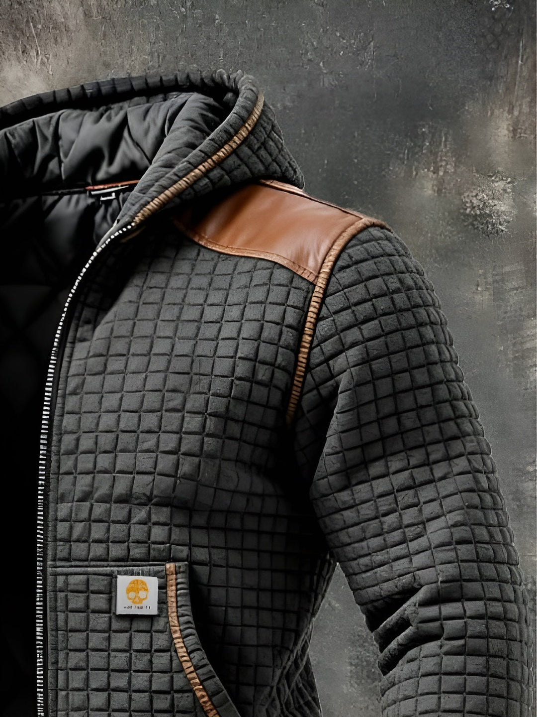 LEVANTAVERSAILLES | GRAPHITE QUILTED JACKET