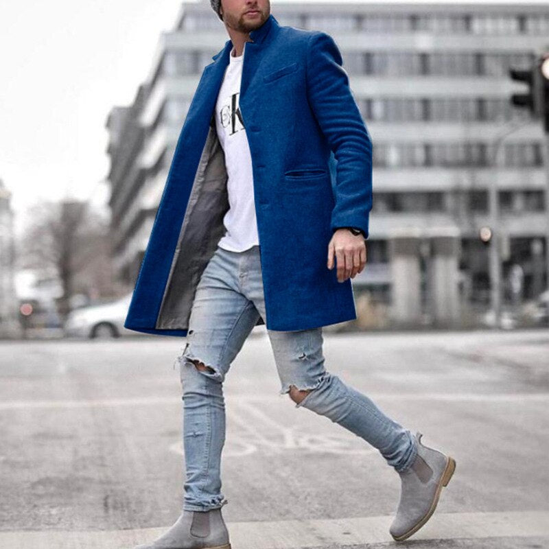 Isidore - Elegant Long Wool Coat