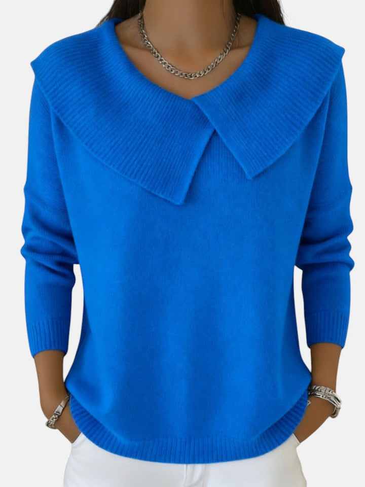 Lucia | Warm Sweater with Soft Collar