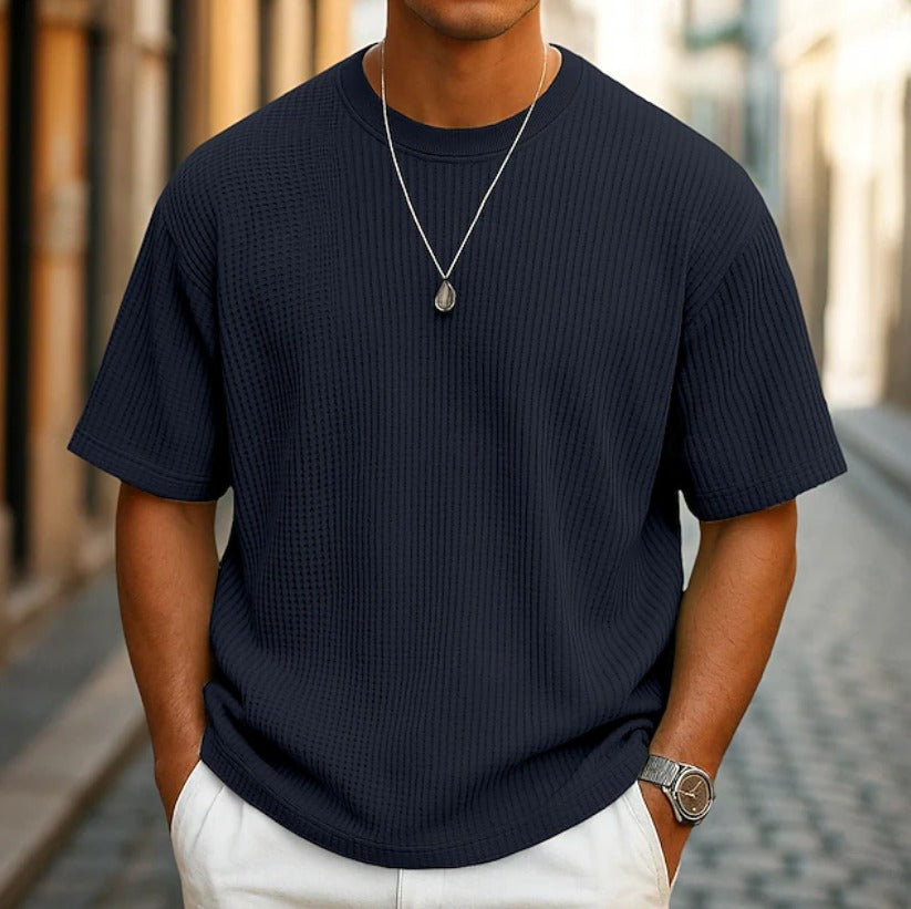 Daniel | Waffle Knit Shirt