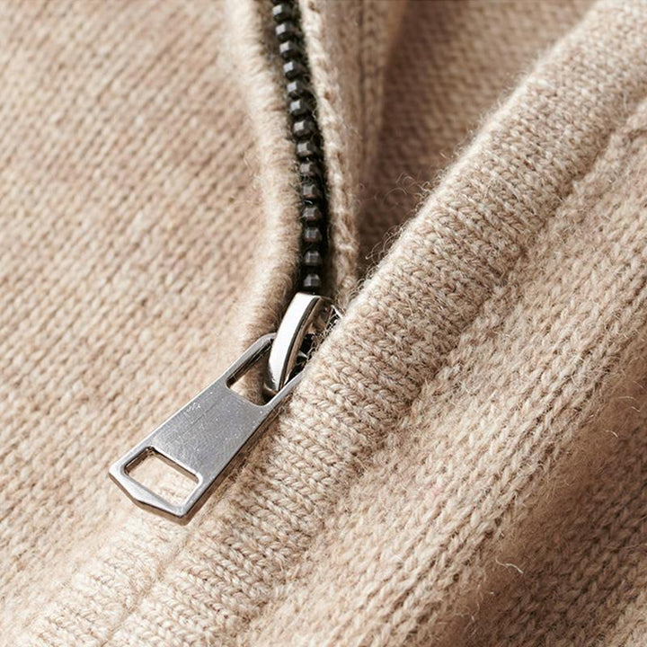 Felix - Zip-Up Pullover for Men