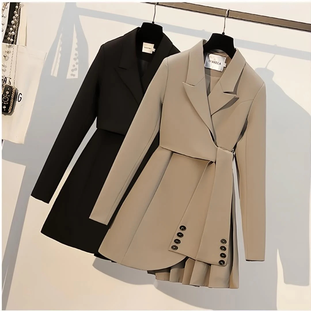 Kaliryn | Elegant Belted Coat