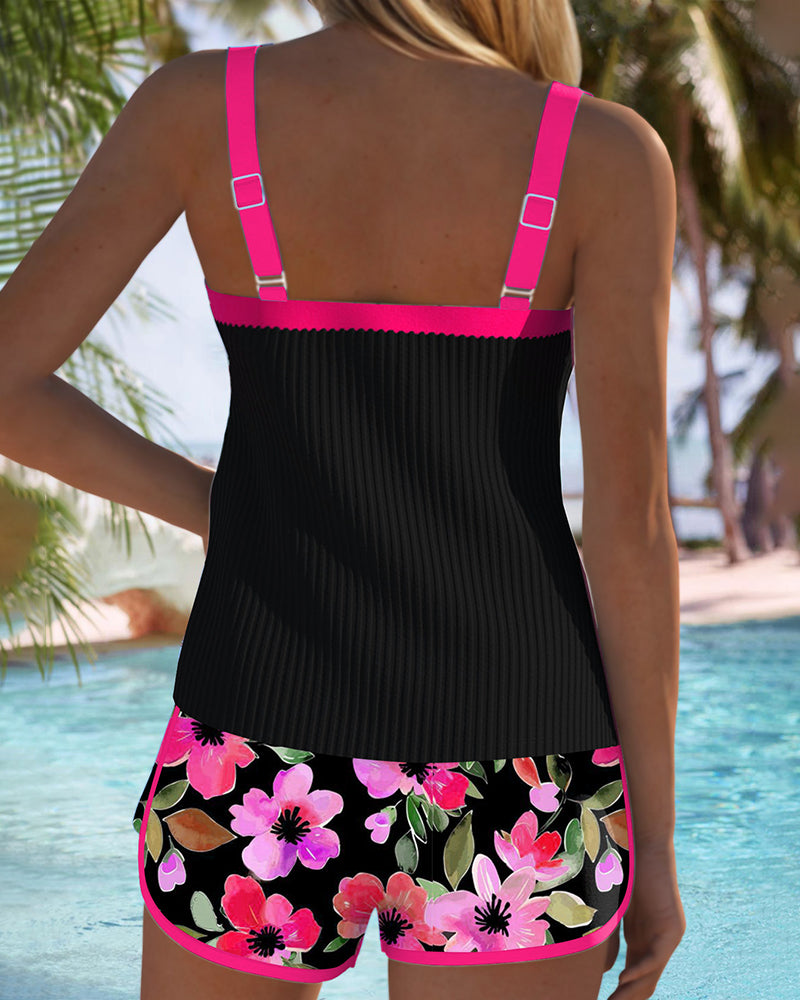 Two-Piece Beach Tankini Pants