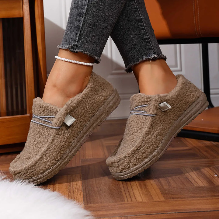 Luna | Cozy Teddy Slippers