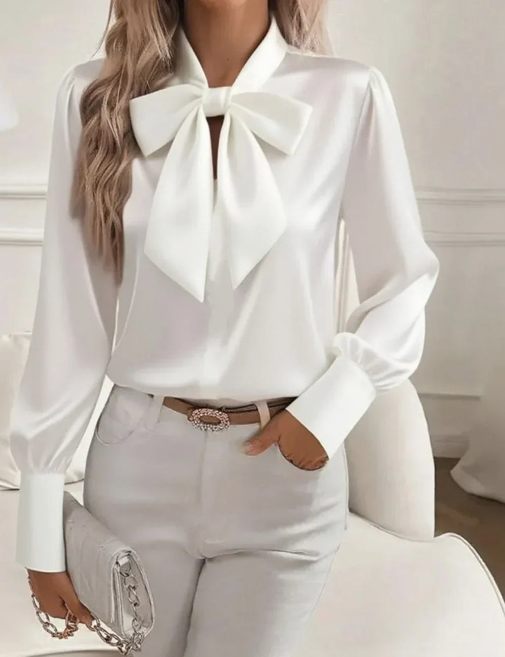 Anastasia | Shiny Satin Shirt