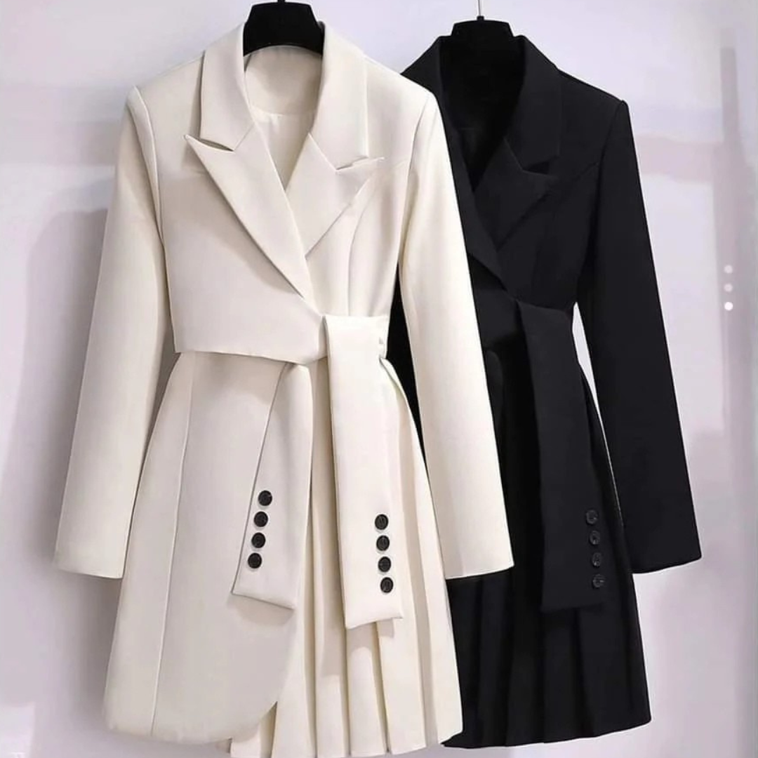 Kaliryn | Elegant Belted Coat
