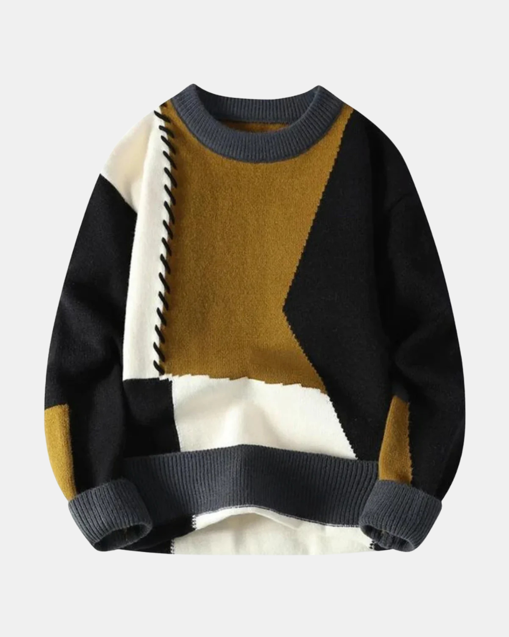 Erick | Patchwork Statement Sweater