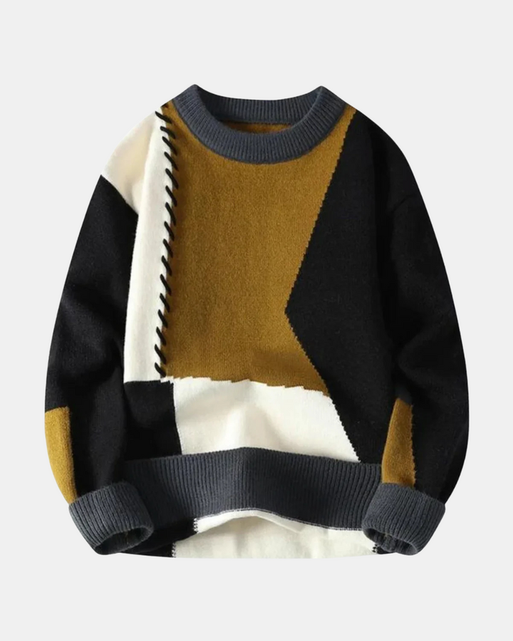 Erick | Patchwork Statement Sweater