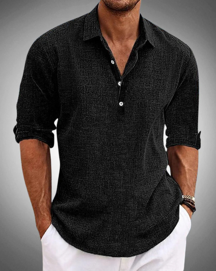 Evan | Classic Button-Front Shirt