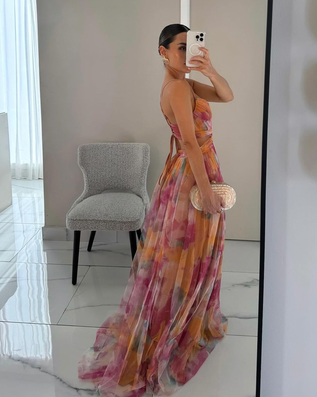 Viela | Floral Maxi Dress
