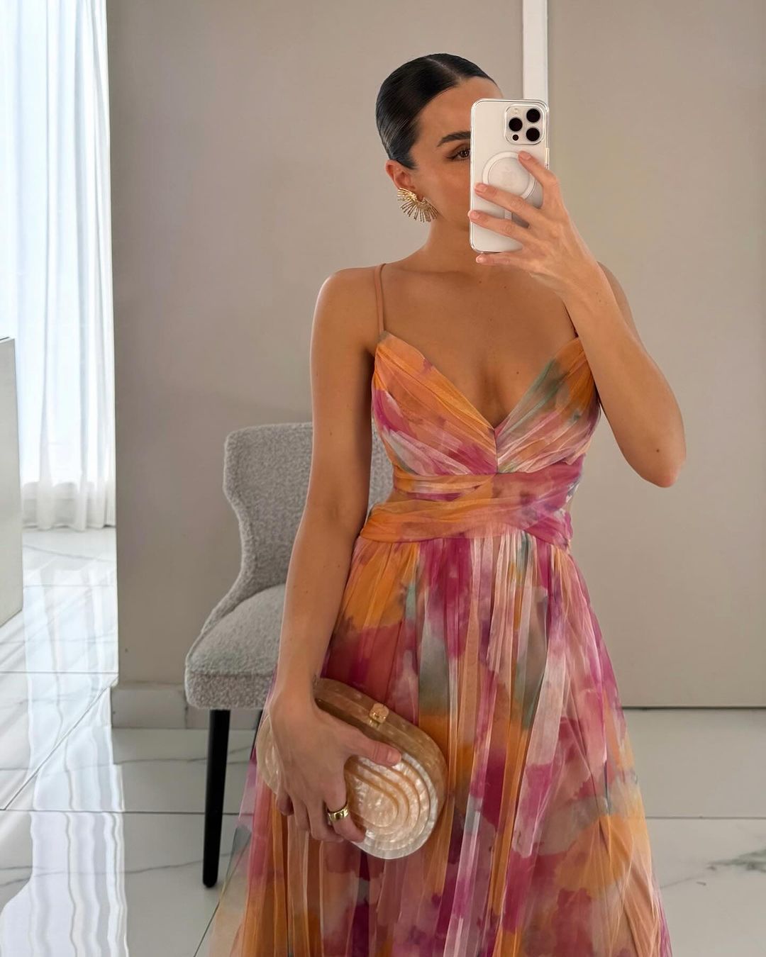Viela | Floral Maxi Dress