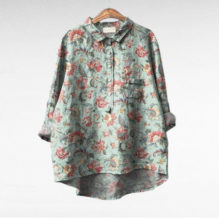 Giselle | Elegant Floral Blouse