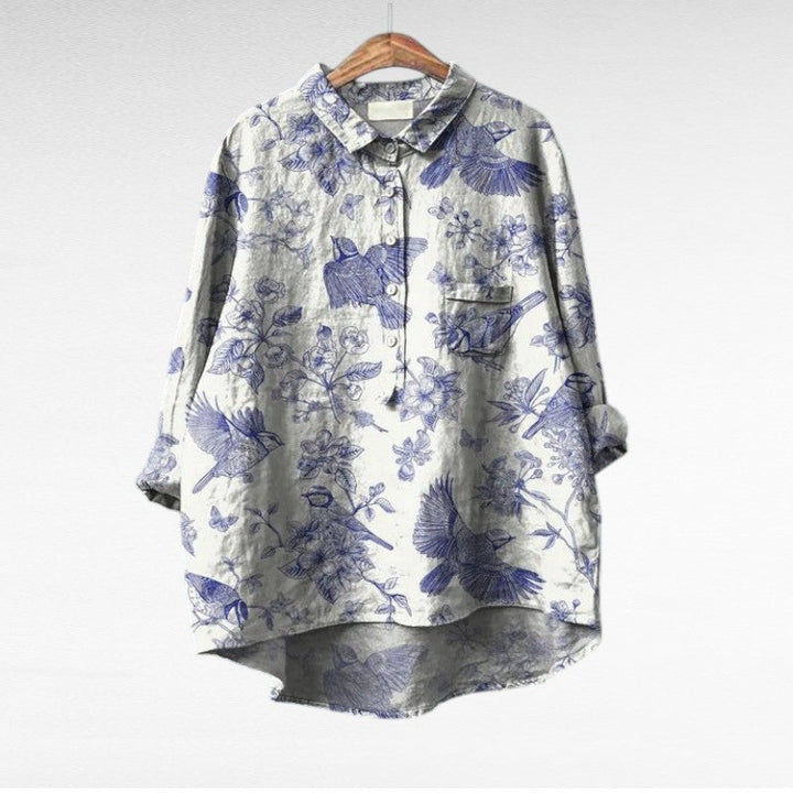 Giselle | Elegant Floral Blouse