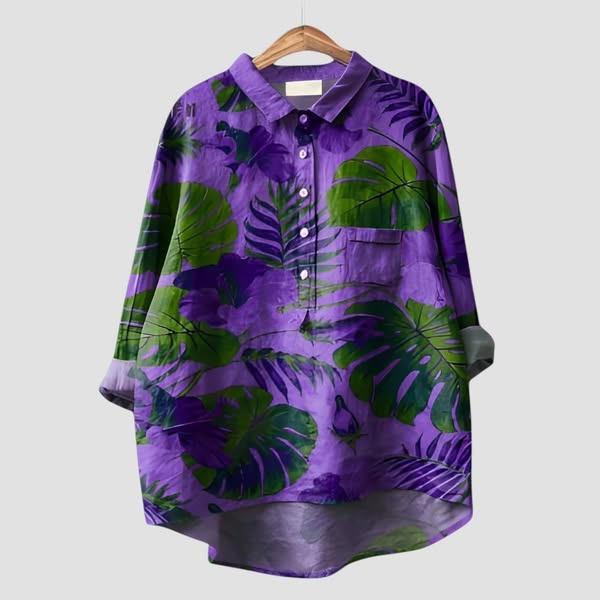 Amara | Colourful Dot Print Shirt