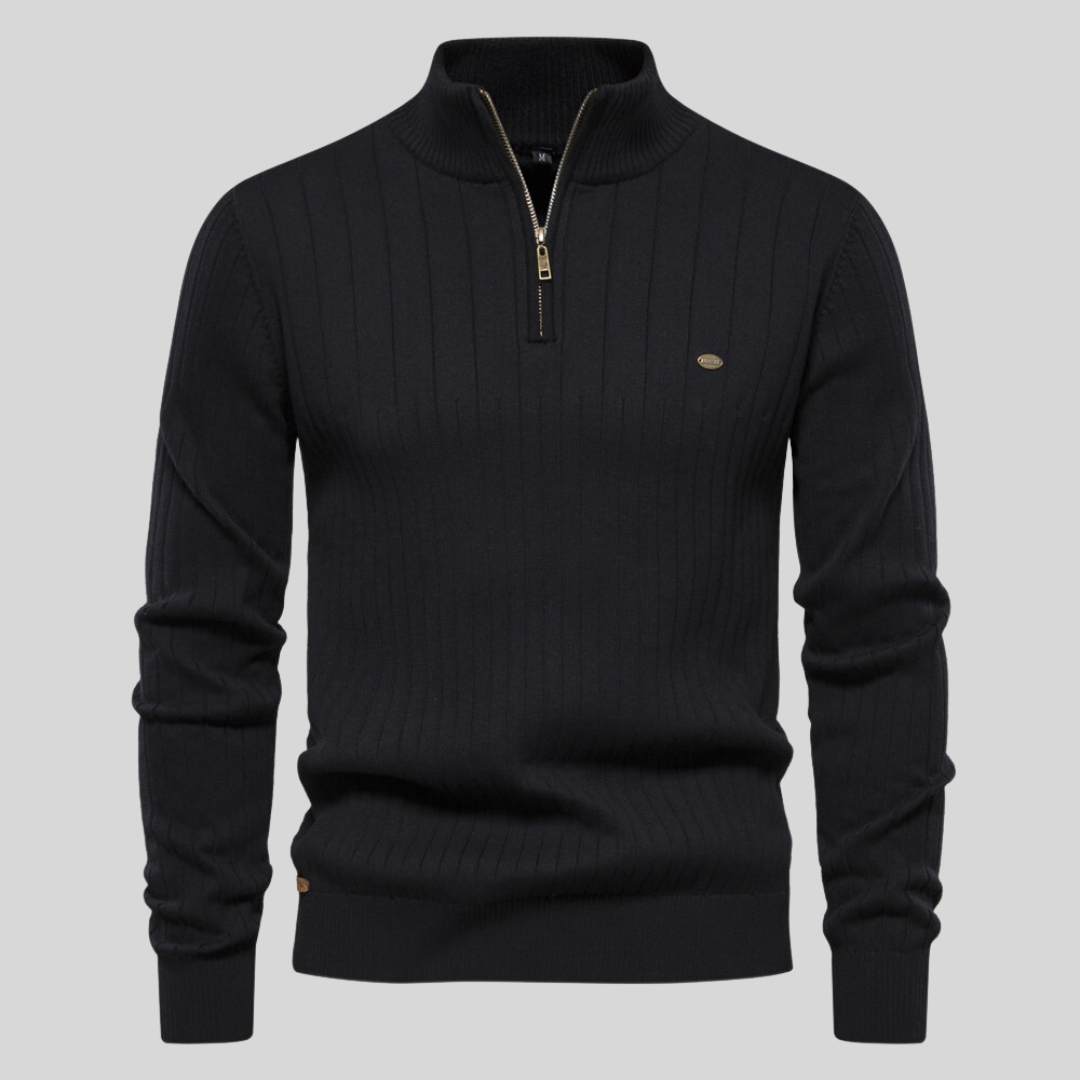 Zyric | Zip-Up Jumper