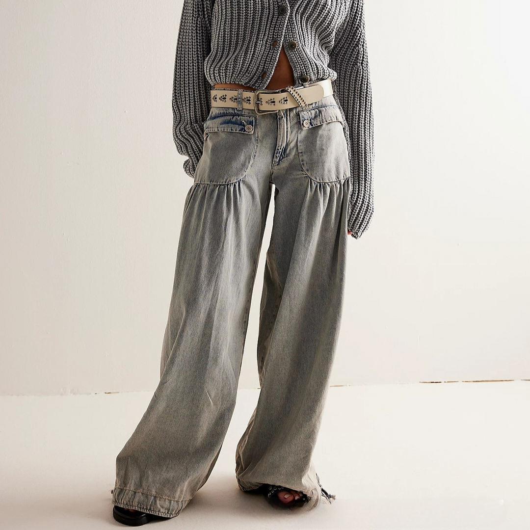 Zilda™ | Elegant Flowy-Fit Jeans