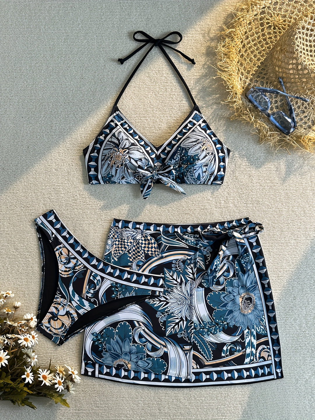 Nami | Floral Swimsuit Set