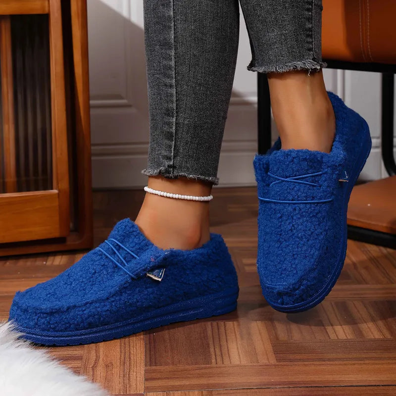 Luna | Cozy Teddy Slippers