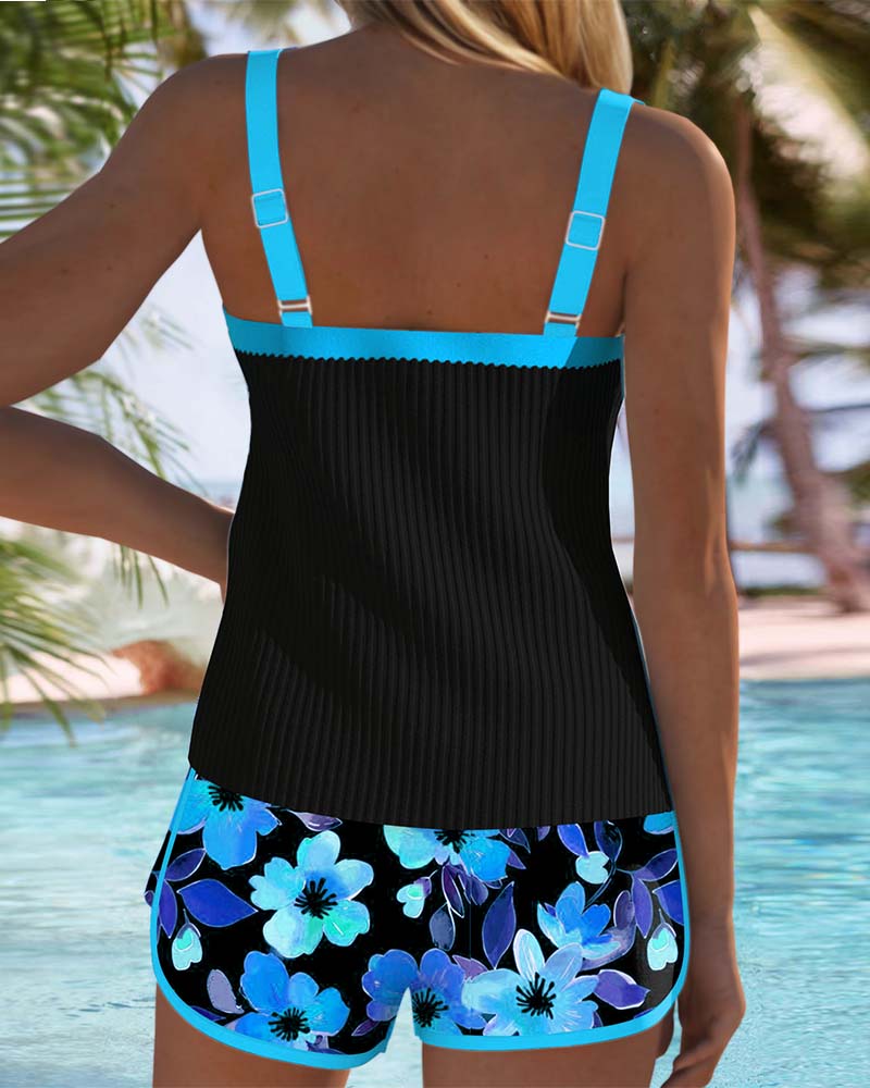 Two-Piece Beach Tankini Pants