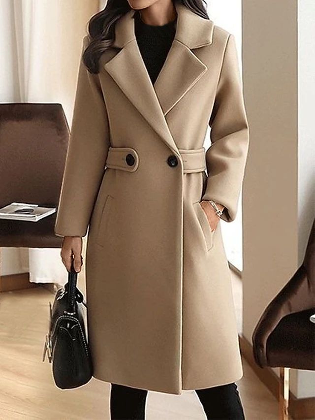 Aella | Elegant Longline Overcoat