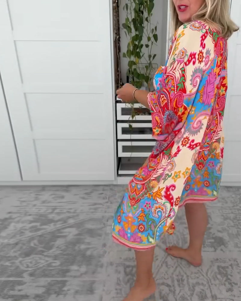 Three-Piece Swimsuit Vacation