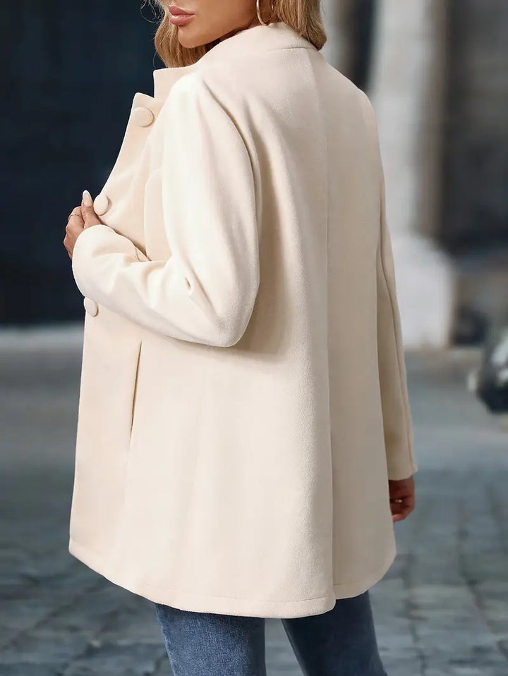 Maria | Refined Open-Front Tailored Coat