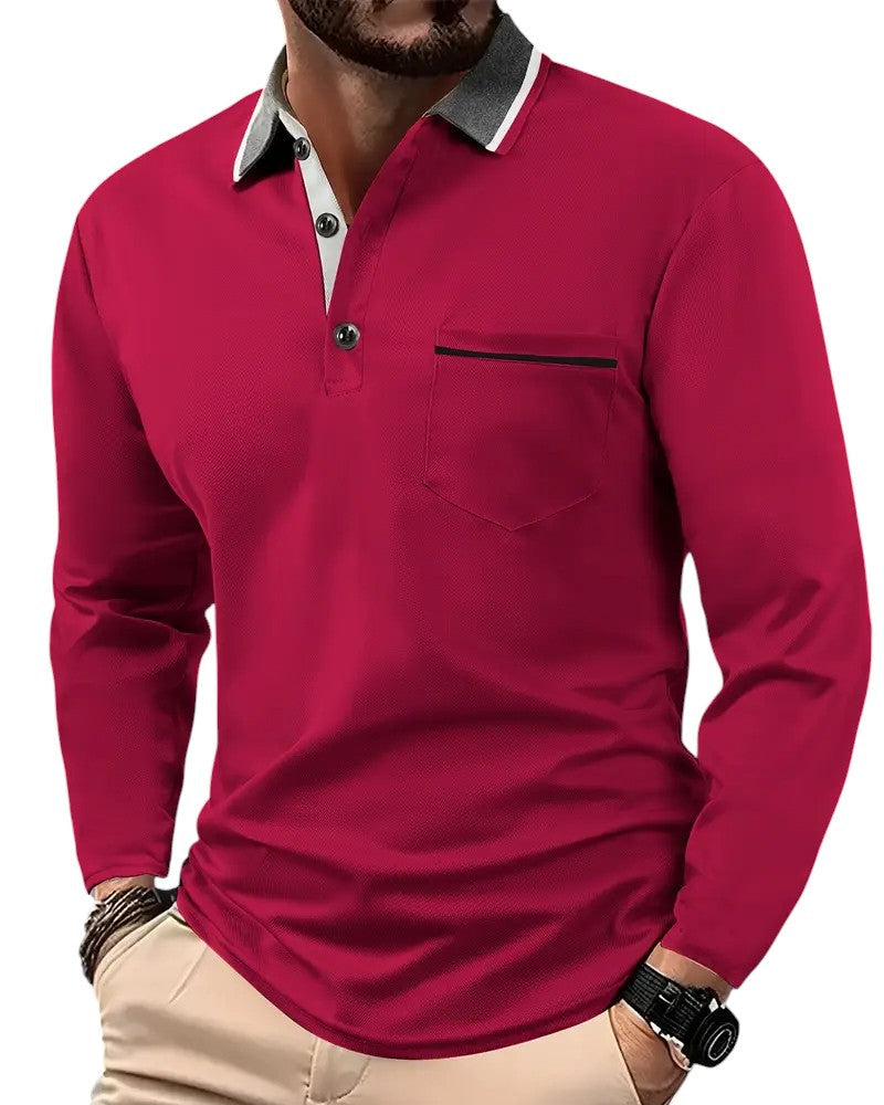Arthur | Classic Long Sleeve Polo
