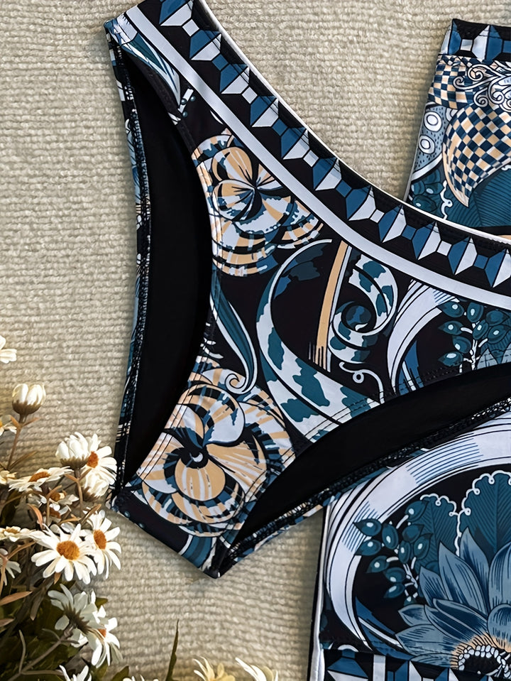 Nami | Floral Swimsuit Set